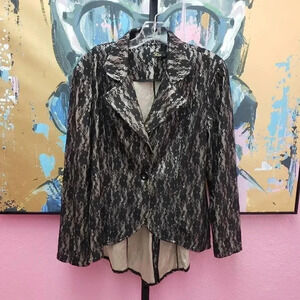 Shade Gold and Lace Jacket